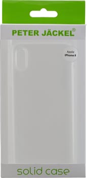 Solid Case für Apple iPhone X / XS Clear
