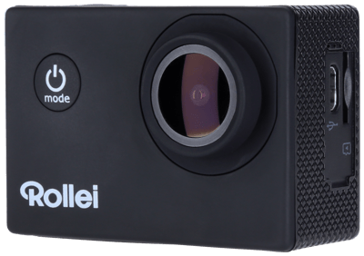 Actioncam Rollei D6Pro – Video 5K, Doppio Display Touch, Impermeabile 30m Con Custodia, Microfono Wireless