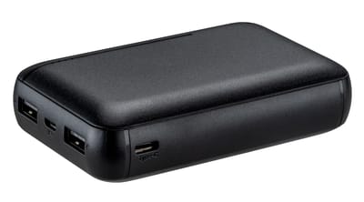 Fast Charge Power Bank 10.000mAh, 10.5W Schwarz (63223)