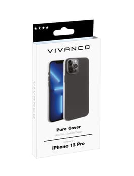Pure Cover, ultra dünne Schutzhülle für iPhone 13 Pro