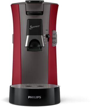 PHILIPS SENSEO Select Coffee Pod Machine, Intensity Plus Memo, Crema Plus, Silk White Matte Finish (CSA240/06