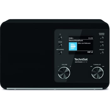 Radio Digitale TechniSat DIGITRADIO 307 BT - DAB+, FM, Bluetooth, Sveglia, Display A Colori