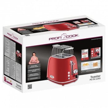 Toaster PC-TA 1193 rot