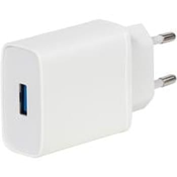 Super Fast Charger Set 18W für Smartphone und Tablet, weiß