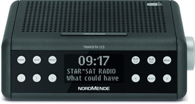 DAB Radio Transita 115 anthrazit