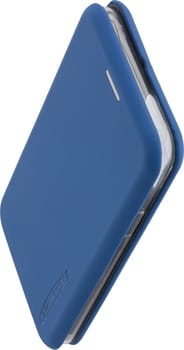 COMMANDER Book Case CURVE für Motorola Moto G42 Soft Touch Maritim Blue (20432)