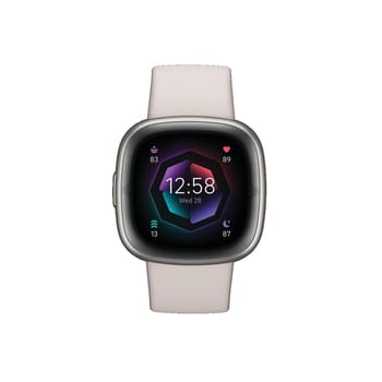 Fitbit Sense 2 Lunar White Fitness Tracker - bei expert kaufen