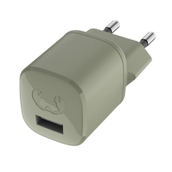 USB-A-Mini-Charger 12W, Dried Green (00220302) Ladegerät (USB-A)