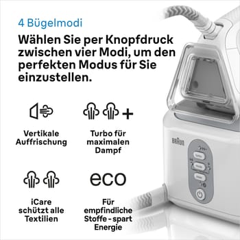 IS 3132 WH CareStyle 3 Dampfbügelstation