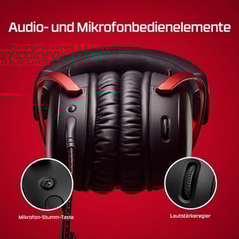 Cloud III, Schwarz/Rot Gaming-Headset