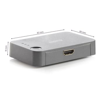 Marmitek 25008367 08367 Connect 350 UHD 2.0 HDMI Switch