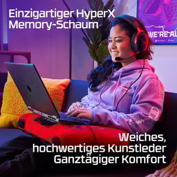 Cloud III, Schwarz/Rot Gaming-Headset