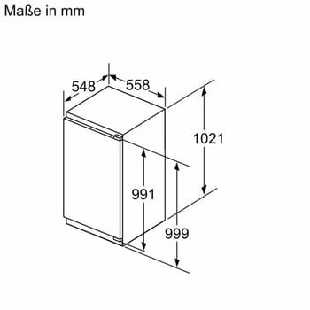 KI1316DD1 Einbaukühlschrank ohne Gefrierfach