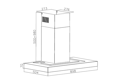 KH 694 616 E Dunstabzugshaube