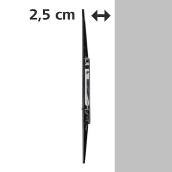 TV-Wandhalterung FIX Ultraslim XL 229 cm schwarz