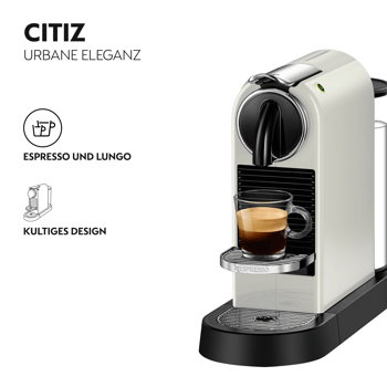 EN 167.W Citiz weiß Nespresso-Kapselmaschine