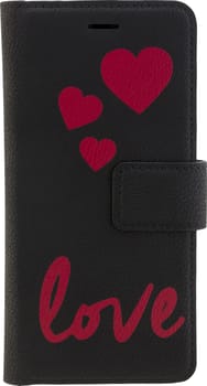 16162 Book & Cover Love für Huawei P10 schwarz