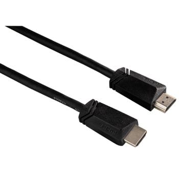 HAMA HDMI-Kabel 1,5m – Mit Ethernet, 4K Ultra HD & 2 Adaptern Für TV, PC & Gaming