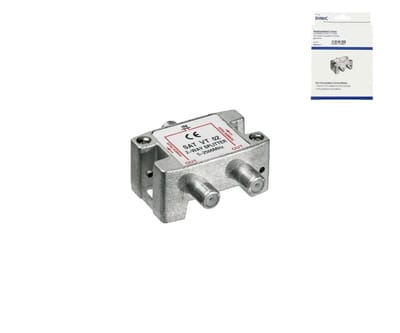 Verteiler SAT für Satelliten-Anlagen, 2-fach, Box 5-2500 MHz