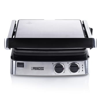 Princess Kontaktgrill 117300 - 180° Aufklappbar Mit 2 Thermostaten
