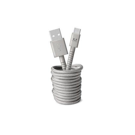 USB-C - A Kabel "Fabriq", 3,0 m, Ice Grey
