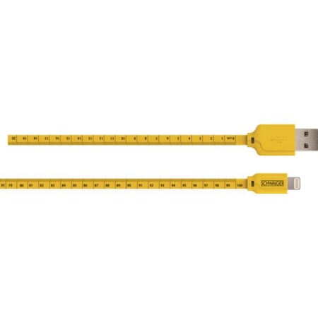 Works4You Apple Lightning Sync & Ladekabel gelb - bei expert kaufen