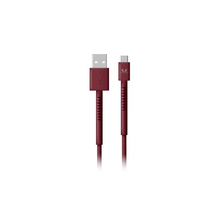 Micro-USB-Kabel "Fabriq", 3,0 m, Ruby Red