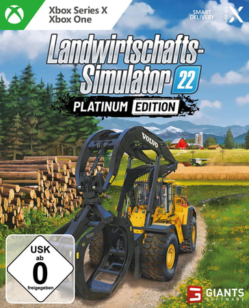 Landwirtschafts-Simulator 22 Platinum Edition - 20.000 Bäume und viele neue  Maschinen - Moderner Landwirt