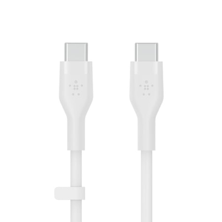 Flex USB-C/USB-C Silikon-Kabel 3m weiß