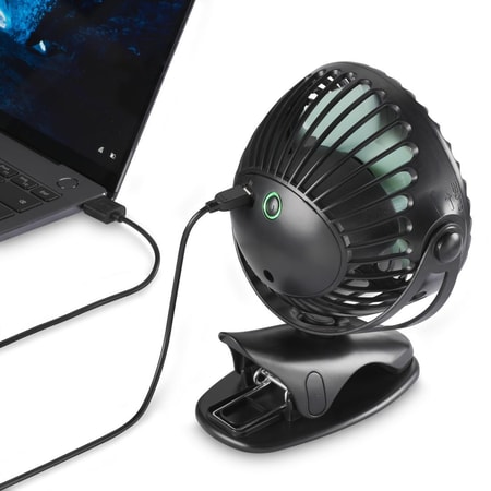 HAMA USB-Tischventilator mit Clip, 3 Geschwindigke - bei expert kaufen 