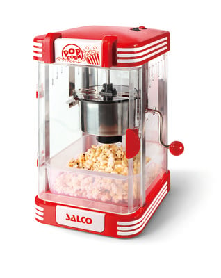 Popcornmaschine Popcornmaker Popcorngerät Nostalgie Popcorn Maschine rot  Sweet FR