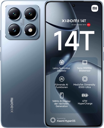 スマートフォン本体 Xiaomi 14t 12/256 Titan Blue Xiaomi 14t