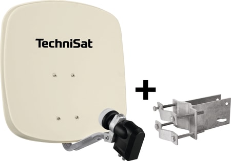 Antenne Satellite TechniSat DIGIDISH 45cm Kit Complet Avec LNB Et Support