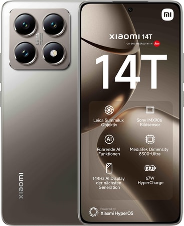 Xiaomi 14T 12GB + 256GB Titan Gray Smartphone - bei expert kaufen