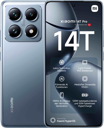 Xiaomi 14T Pro 5G 12GB + 512GB Titan Blue Smartpho - bei expert kaufen