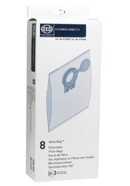 Sebo 8120ER Filtertüten Staubsaugerbeutel Filter Filterbox für Airbelt