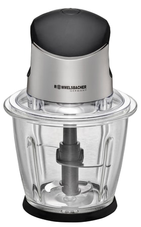 Rommelsbacher Tritatutto Multi Zerkleinerer MZ 800 – 9 Lame, 22 Velocità, Bicchiere In Vetro XL 2,7L – Potente E Silenzioso