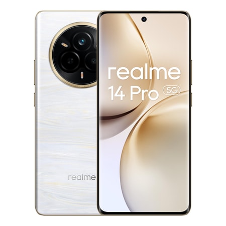スマートフォン本体 Realme 14 Pro+ 5G 512GB Pearl White SIMフリー) リアルミー Realme 14 Pro Plus 5G RMX5050 デュアルSIM