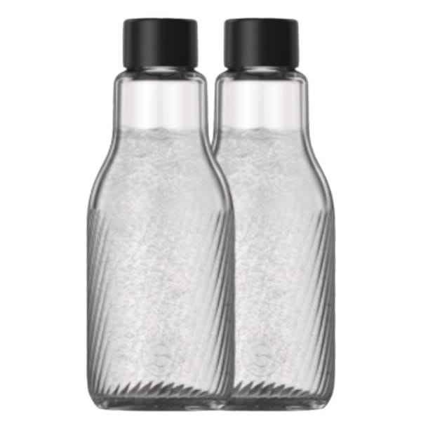 sodastream CRYSTAL Riffled 0,95 L Schwarz Sprudler