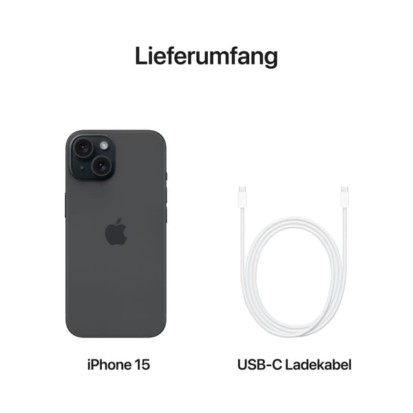 Apple iPhone 15 128GB Schwarz - bei expert kaufen