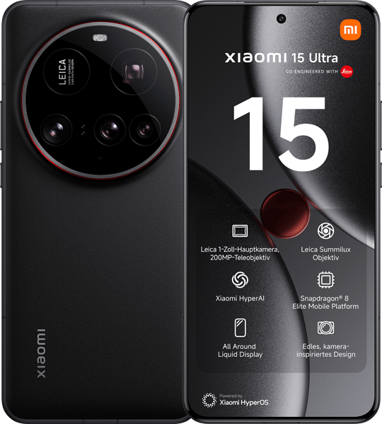 Xiaomi 15 Ultra 16GB + 512GB Black Smartphone - bei expert kaufen