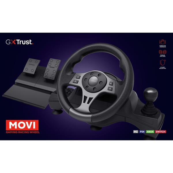 Trust GXT 289 Movi Gaming-Lenkrad - bei expert kaufen