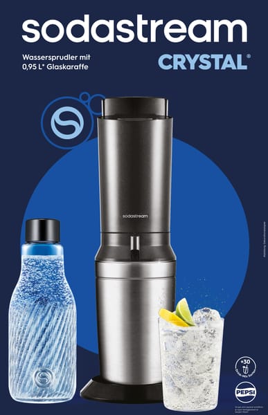 sodastream CRYSTAL 3.0 Titan Standardpack Trinkwas