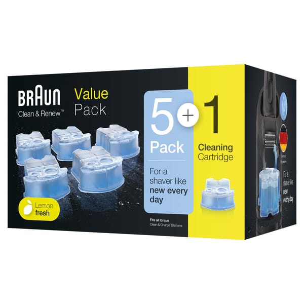 BRAUN Clean & Renew Ersatzkartuschen für elektrisc
