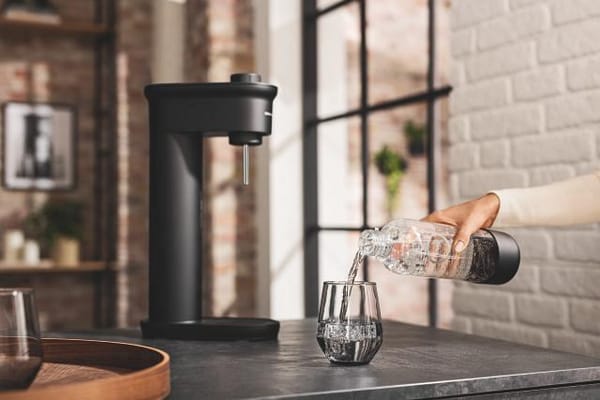 Grohe Blue Fizz Starter Set schwarz Trinkwasserspr