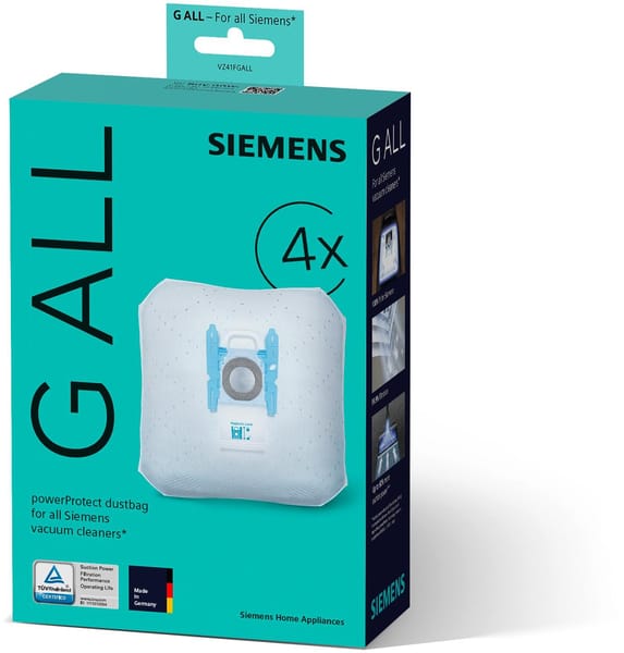 Siemens VZ41FGALL (4 Beutel) Staubsaugerbeutel