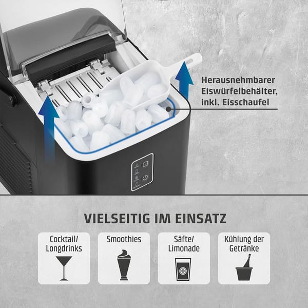 Caso 3401 IceChef Compact Eiswürfelbereiter