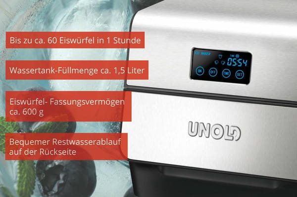 UNOLD 48955 Edel Eiswürfelbereiter