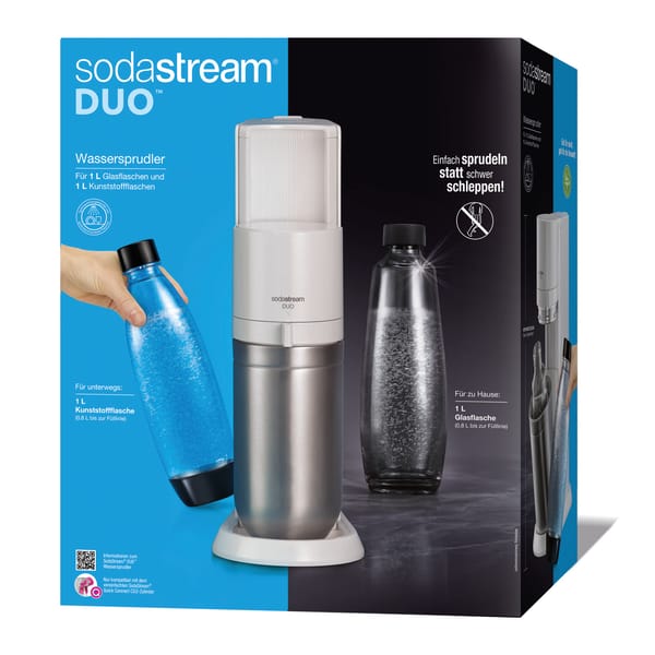 sodastream DUO weiß Trinkwassersprudler