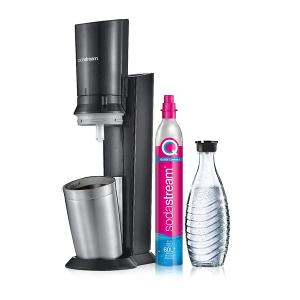 sodastream Crystal 3.0 schwarz inkl. 1x Quick Conn